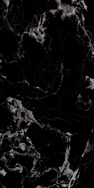 Универсальная плитка (керамогранит) Ennface Portoro Black High Glossy 120x60 см