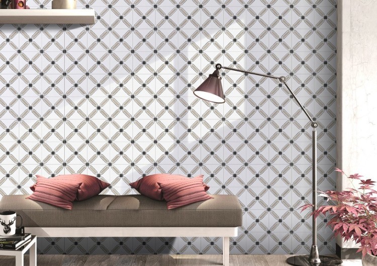 Универсальная плитка (керамогранит) Ennface Ponza Cross Matt 20x20 см