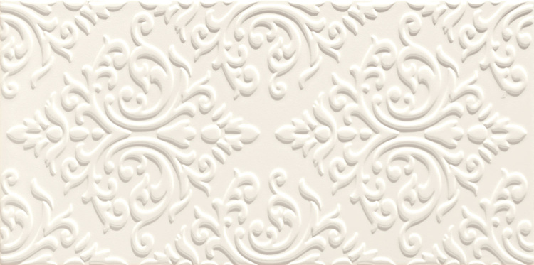 Настенный декор Delice white STR 223 x 448 mm