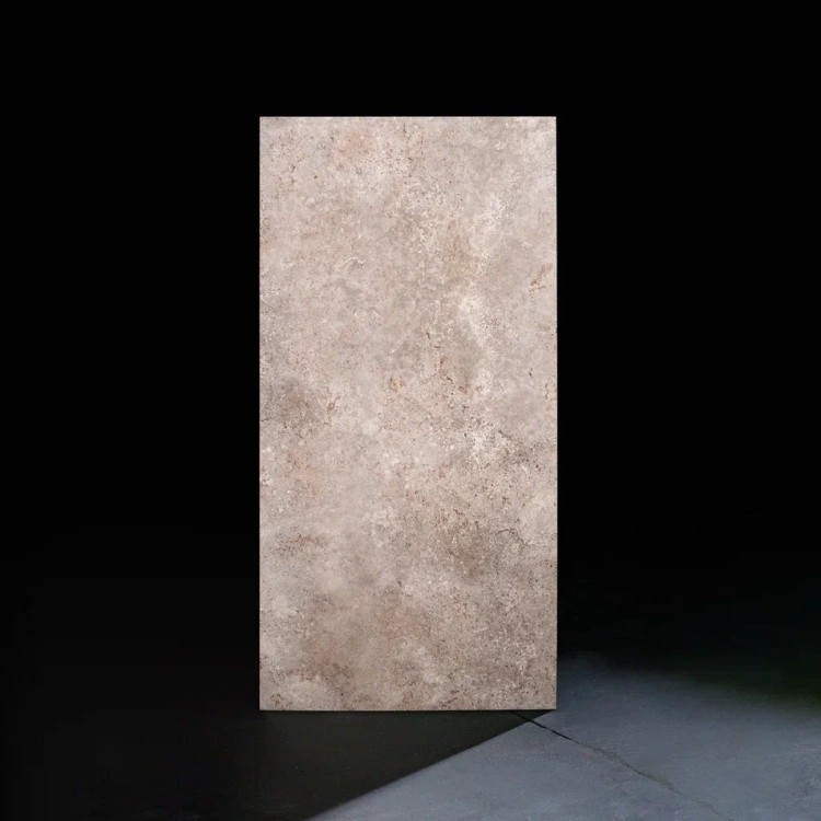 Утолщенный керамогранит Ennface Blanche Beige STR 60x120 см