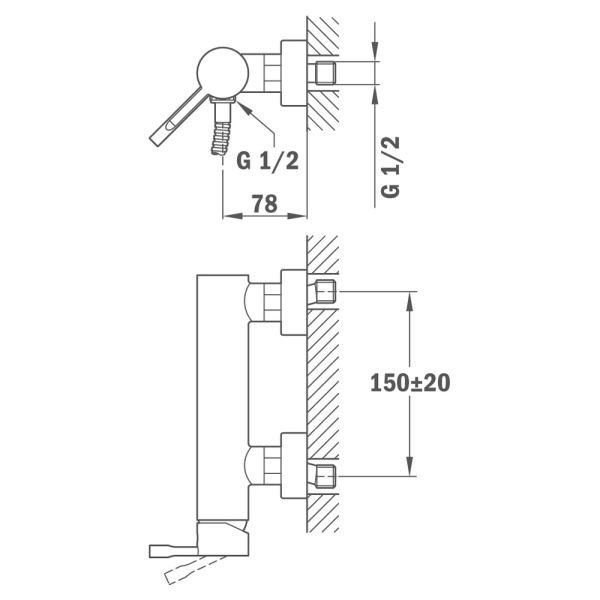 Смеситель для ванны ALAOIR XL 22.231.02.00 