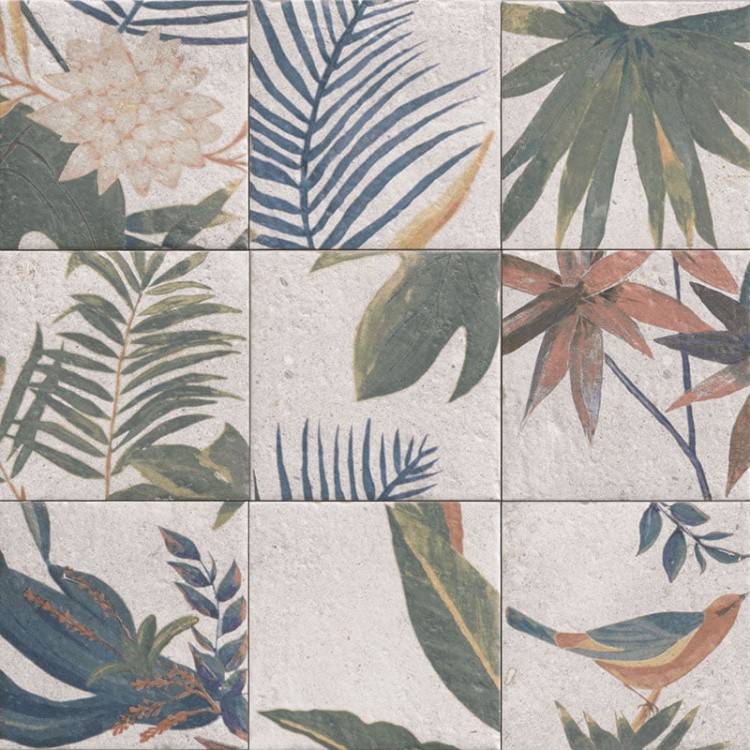 Универсальный декор из керамогранита Mainzu Decor Samui 20x20 см