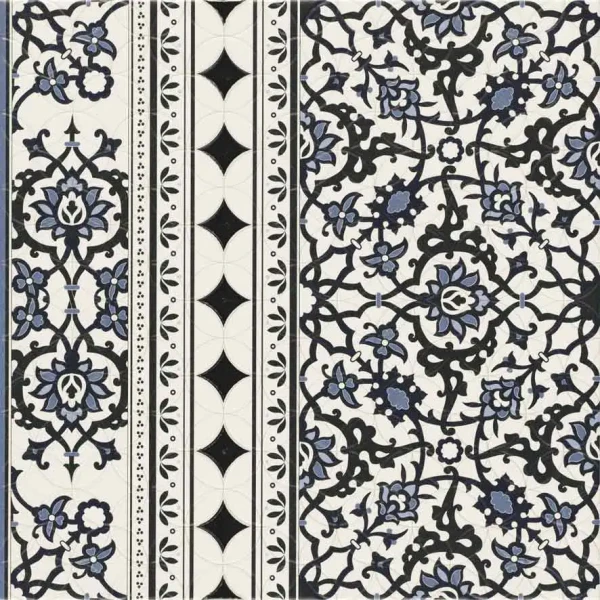 Универсальная плитка (керамогранит) Realonda Orly Deco Cenefa 44x44 см