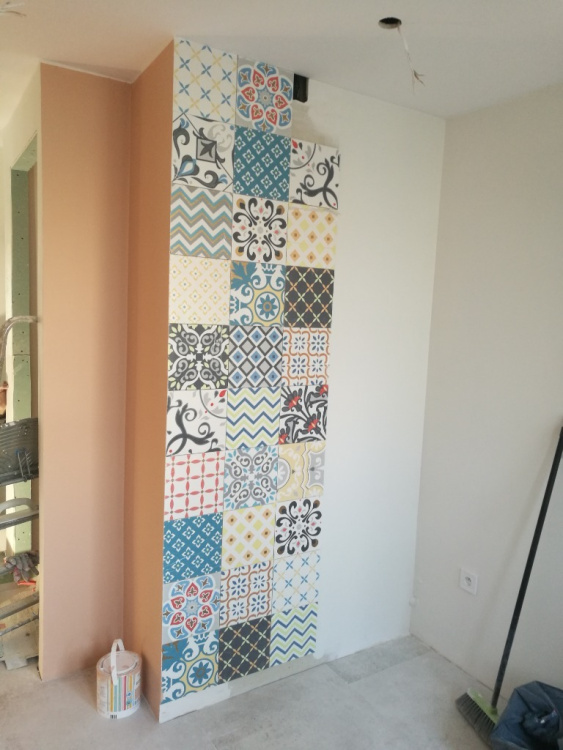 Настенный декор (20 разных дизайнов в одной упаковке) Tubadzin Patch White 22.3x22.3 см