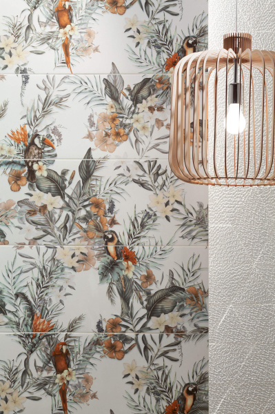 Настенный декор Arte Scarlet birds 149,8x59,8 см