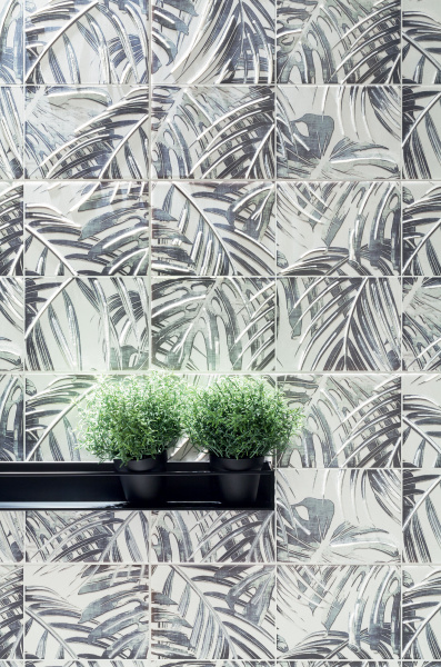 Настенный декор Arte Idylla grey 1 30.8x60.8 см