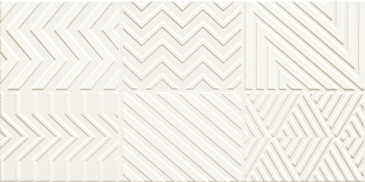 Настенный декор Karelia white patchwork 223x448 mm