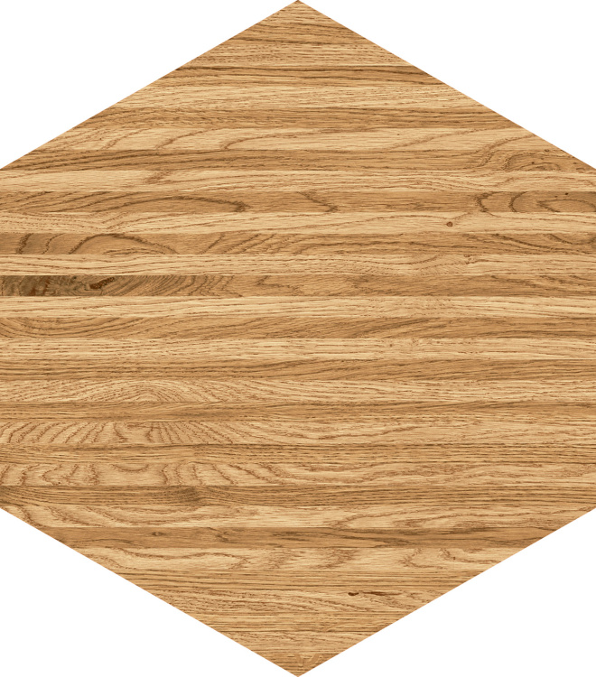 Настенная плитка Domino Flare wood hex 12.5 x 11 см
