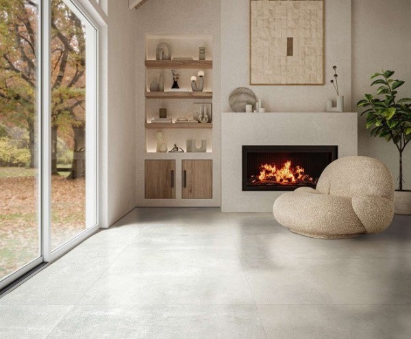 Универсальная плитка (керамогранит) Aparici Illusion White LAP 49.75x99.55 см