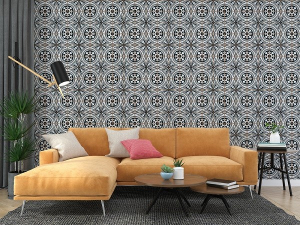 Универсальная плита (керамогранит) Ennface Morocco Aqua Matt 20x20 см