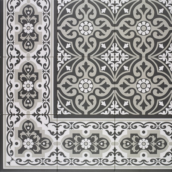 Универсальная плитка (керамогранит) Mainzu Centro Normandy Black 20x20 см