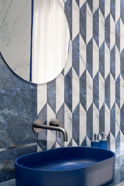 Настенная плитка Domino Ferro blue 59.8x29.8 см