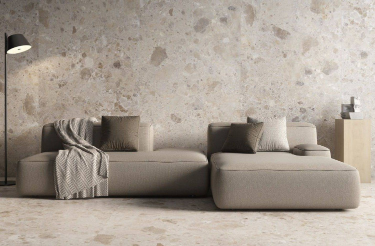 Универсальная плитка (керамогранит) Argenta Petra Taupe 120x60 см