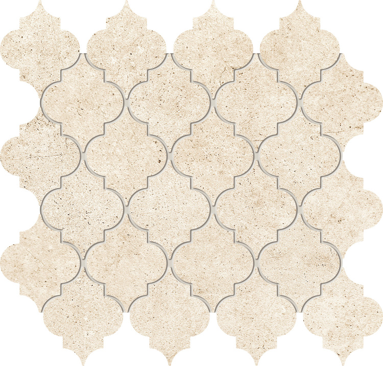 Настенная мозаика Arte Bellante beige 26.4x24.6 см