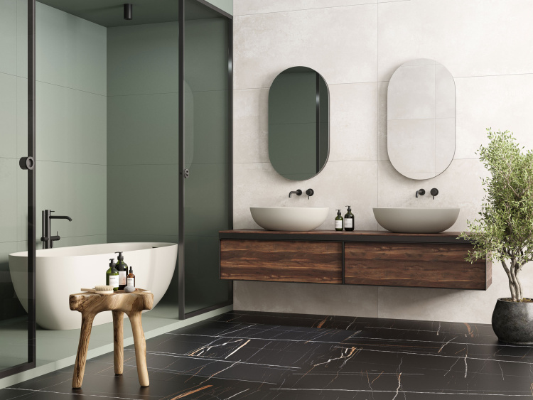 Универсальная плитка (керамогранит) Staro Elite Reed Green Matt 60x120 см