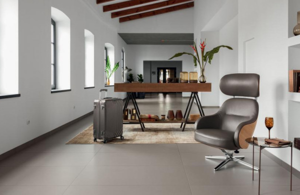 Напольная плитка (керамогранит) Tubadzin Industrio Light grey LAP 59.8x59.8 см