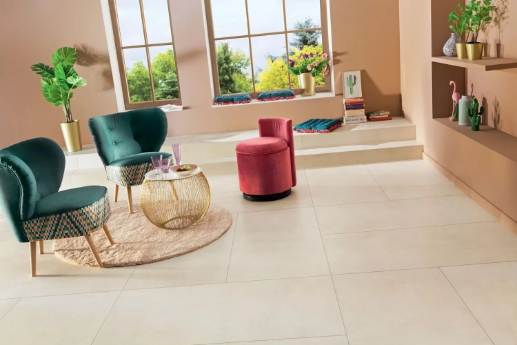 Универсальная плитка (керамогранит) Domino Marbel beige MAT 59.8x59.8 см