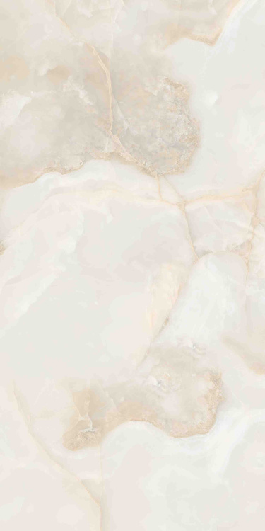 Универсальная плитка (керамогранит) Ennface Onix Cream Glossy 120x60 см