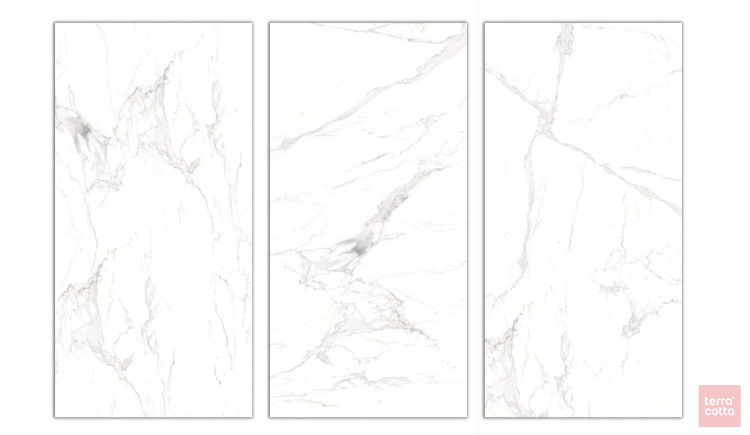 Универсальная плитка (керамогранит) Fiore Mykonos white 60x120 см