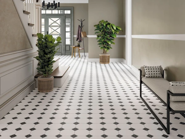 Напольная плитка (керамогранит) Realonda Canterbury Black 33x33 см