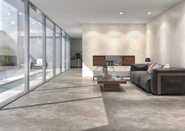 Универсальная плитка (керамогранит) Alaplana Rodas Gris MAT 120x59.5 см