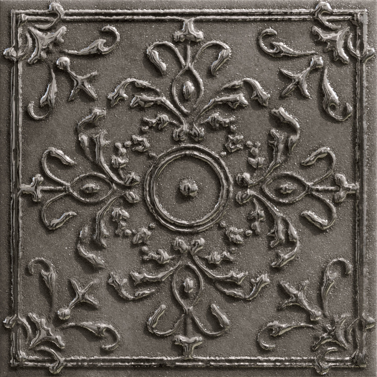 Настенный декор Tubadzin Tinta platinum mix 14,8x14,8 см Настенный декор Tubadzin Tinta platinum mix 14,8x14,8 см