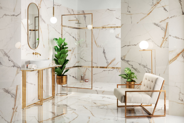 Универсальная (керамогранит) плитка Domino Lilo bianco POL 59,8x59,8 см