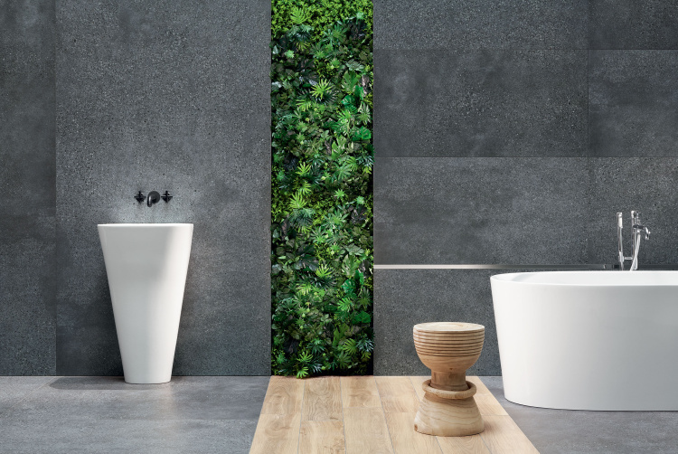 Универсальная плитка (керамогранит) Tubadzin Terrazzo graphite MAT 59,8x59,8 см