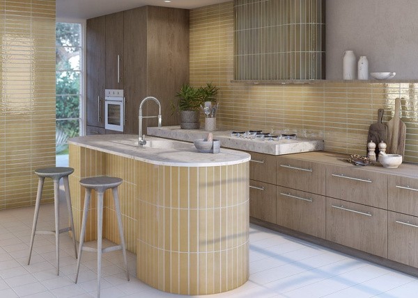 Настенная плитка Mainzu Sidney Clay 5x30 см