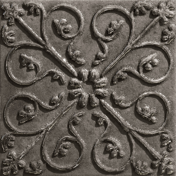 Настенный декор Tubadzin Tinta platinum mix 14,8x14,8 см