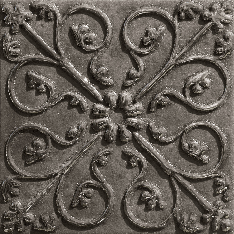 Настенный декор Tubadzin Tinta platinum mix 14,8x14,8 см Настенный декор Tubadzin Tinta platinum mix 14,8x14,8 см