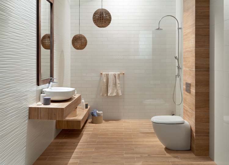 Настенный декор Arte Blanca bar white В 7.8x23.7 см