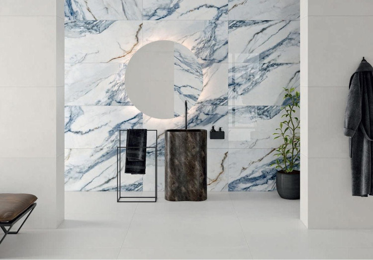 Универсальная плитка (керамогранит) Alaplana Annie blue POL 120x59.5 см