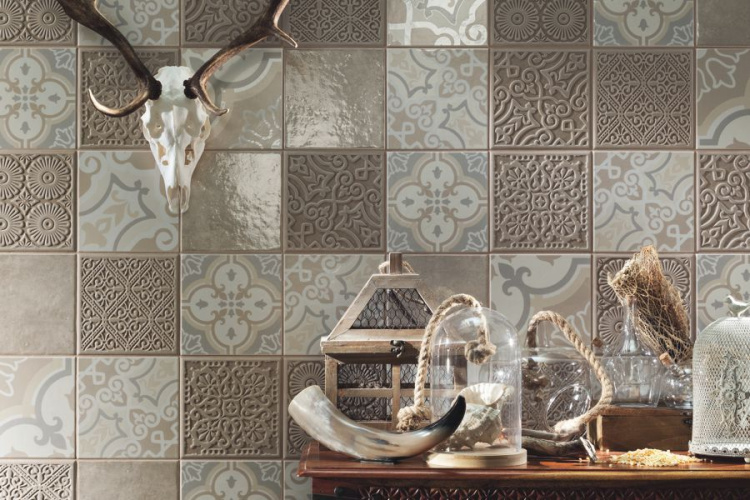 Настенный декор Tubadzin Majolika Ornament D 20x20 см