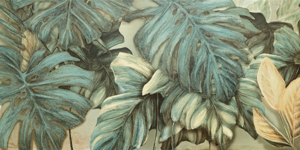 Ð£Ð½Ð¸Ð²ÐµÑ€ÑÐ°Ð»ÑŒÐ½Ñ‹Ð¹ Ð´ÐµÐºÐ¾Ñ€ (Ð¸Ð· ÐºÐµÑ€Ð°Ð¼Ð¾Ð³Ñ€Ð°Ð½Ð¸Ñ‚Ð°) Tubadzin Alabaster 1 Shine leaves B 119,8x59,8 ÑÐ¼