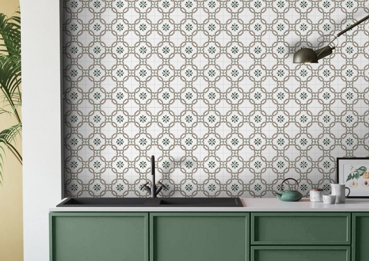 Универсальная плита (керамогранит) Ennface Ponza Lılly Matt 20x20 см