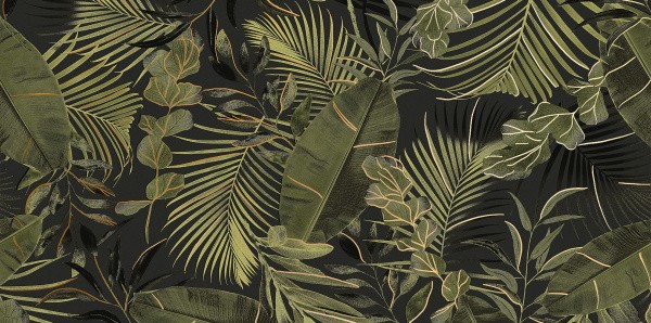 Настенный декор (из керамогранита) Tubadzin Beauty Garden 2 119.8x59.8 см