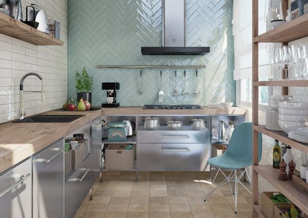 Настенная плитка Mainzu Original sky 7.5x30 см