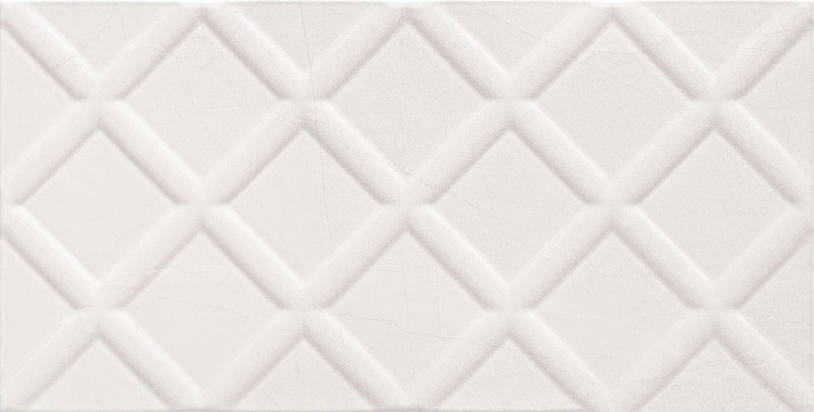 Настенная плитка Arte Idylla white STR 60.8x30.8 см