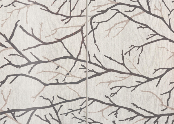 Настенный декор Domino Inverno Tree 2x36x25 см