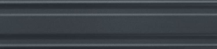 Настенный бордюр Tubadzin Timeless black 2 32,8x7,4 см