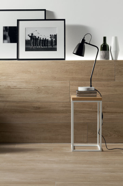 Универсальная плитка Tubadzin Wood Cut Natural STR 119.8x19 см