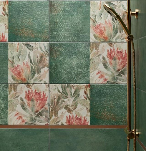 Настенный декор Arte Margot flower A 30,8x60,8 см