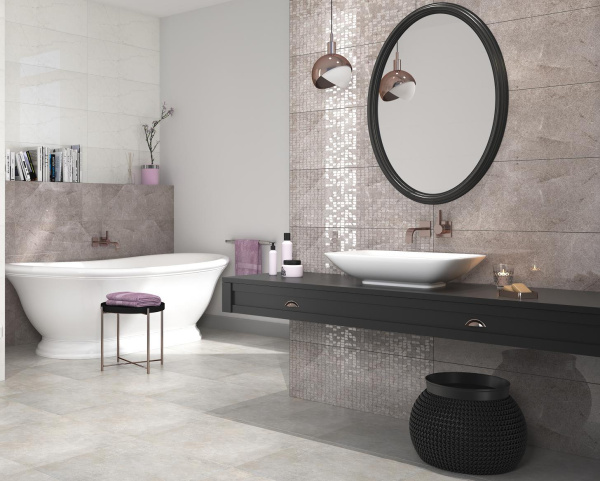 Напольная плитка Belvi grey LAP 59,8x59,8 см