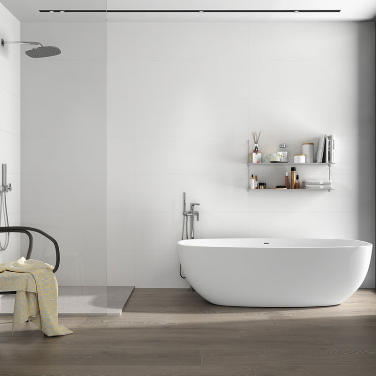 Универсальная плитка (керамогранит) Alaplana Aspen White MAT RECT 120x59.5 см Универсальная плитка (керамогранит) Alaplana Aspen White MAT RECT 120x59.5 см