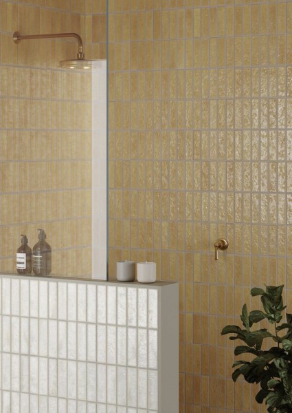 Настенная плитка (из керамогранита) Gayafores Deco River Honey 32x62.5 см