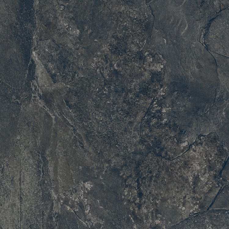 Универсальная плитка (керамогранит) Tubadzin Grand Cave Graphite STR 79.8x79.8 см
