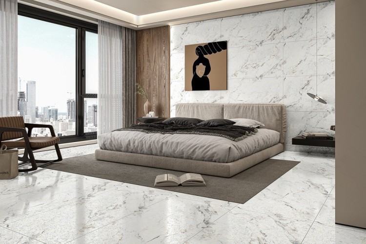 Универсальная плитка (керамогранит) Seron Thassos White Grenulla 60x120 см Универсальная плитка (керамогранит) Seron Thassos White Grenulla 60x120 см