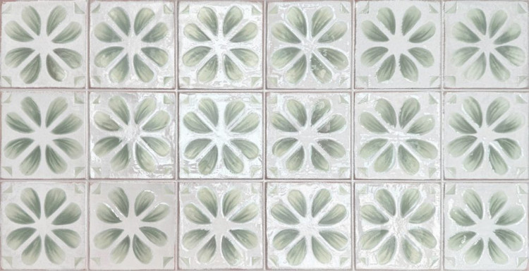 Настенная плитка (из керамогранта) Gayafores Deco Iris Salvia 32x62.5 см