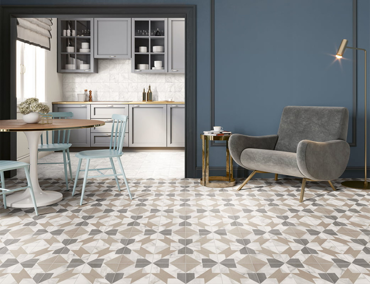 Универсальная плитка (керамогранит) Mainzu Versailles Natural 20x20 см